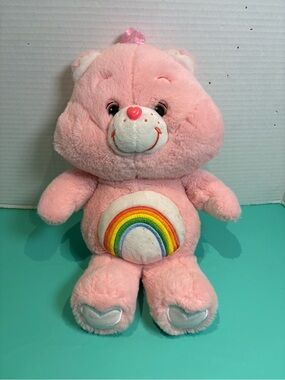 Care Bears 12" Cheer Bear Plush 2018 Rainbow Pink Cheer Bear